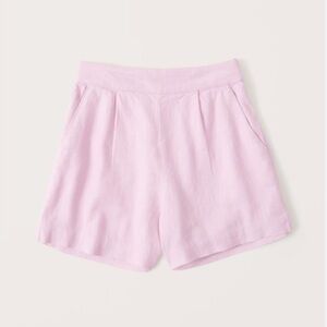 Abercrombie & Fitch Linen Blend Shorts
